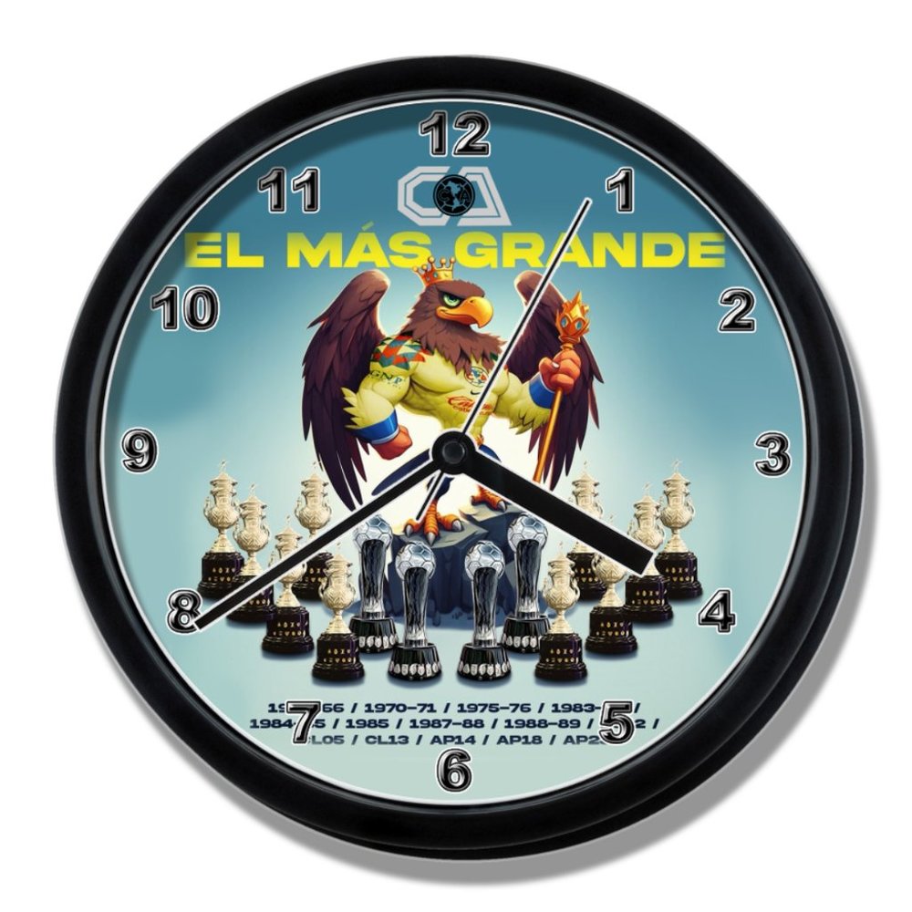Club America campeon apertura 2023 liga mx CLOCK NEW